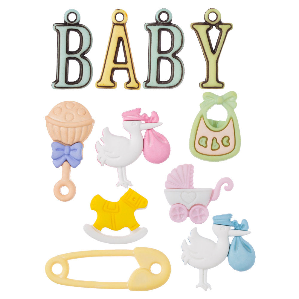 Buttons & Galore Yenidoğan Dekoratif Düğme - 4427